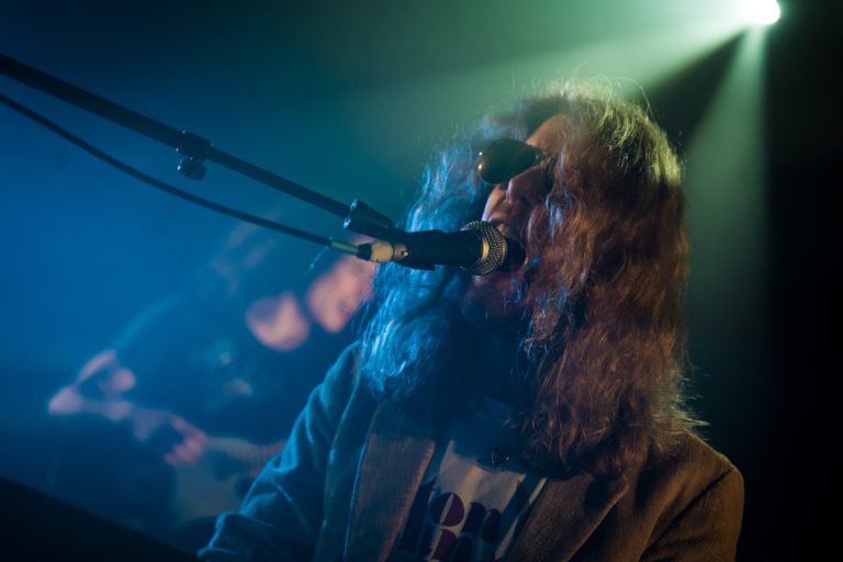 Cédric Selzer en live, lumières de scène